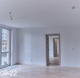 Ход строительства дома 12.6 в ЖК First -