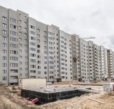 Ход строительства дома 1 в ЖК Огни -