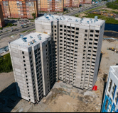 Ход строительства дома 3 в ЖК Самоцветы -