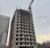 Ход строительства дома блок Б в ЖК Родники -