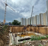 Ход строительства дома 2, 4 этап в ЖК Гранд-Парк -