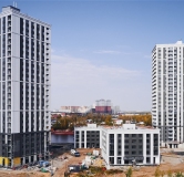Ход строительства дома 56 (ГП 2.4) в ЖК Кедровый берег -