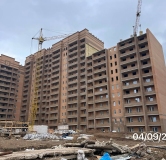 Ход строительства дома 28 в ЖК По ул. Шашина -