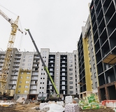 Ход строительства дома 58 в ЖК Притяжение -