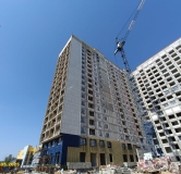 Ход строительства дома секция 1 в ЖК Сапфир -