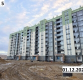 Ход строительства дома 5 в ЖК Шишкин -