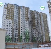 Ход строительства дома 1 в ЖК Атмосфера -