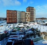 Ход строительства дома 3 в ЖК Баташи Парк -