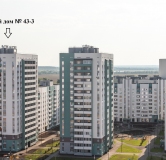 Ход строительства дома № 43-3, У озера в ЖК Южный Город -