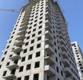 Ход строительства дома 7.5 в ЖК Паруса -