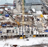 Ход строительства дома Корпус 1 ( ГП-1.1) в ЖК Континент -