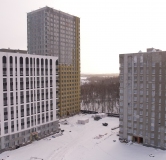 Ход строительства дома 2 в ЖК Разум в Академическом -