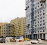 Ход строительства дома 4 в ЖК Уральский сад -