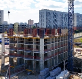 Ход строительства дома № 117, корпус 13 (4Б) в ЖК Фатера -
