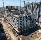Ход строительства дома Литер 2, квартал 1.2 в ЖК Первое место -