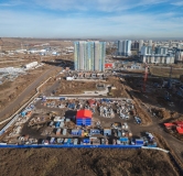 Ход строительства дома 2, 4 этап в ЖК Чижи -