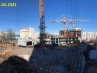 ЖК Космолет - ход строительства, фото 12, Апрель 2021