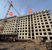 Ход строительства дома 36 в ЖК Авиатоr -