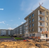 Ход строительства дома 6.1 в ЖК Парадный Ансамбль -