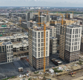 Ход строительства дома Литер 34 в ЖК Народные Кварталы -