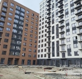Ход строительства дома 1 в ЖК Концепт -