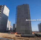 Ход строительства дома Корпус 8-12.1 в ЖК Левенцовка парк -