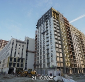 Ход строительства дома № 1458 , ГП-72.103 в ЖК Мириады -