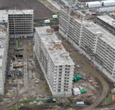 Ход строительства дома Литер 43 в ЖК Народные Кварталы -