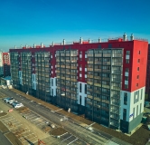 Ход строительства дома 47 в ЖК Вишневая Горка -