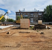 Ход строительства дома 87 в ЖК Родонит на Мира -