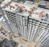 Ход строительства дома Литер 1, квартал 1.5 в ЖК Первое место -