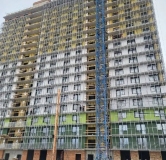 Ход строительства дома 1 в ЖК Аллея Парк -