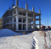 Ход строительства дома 4 в ЖК Радуга -