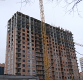 Ход строительства дома 2 в ЖК Счастливый квартал -