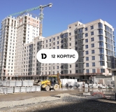 Ход строительства дома Литер 12, уч. 894 в ЖК Парк Победы 2 -