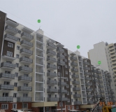 Ход строительства дома секция 4-13 в ЖК Эволюция -