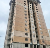 Ход строительства дома № 95В, 2 этап в ЖК На Ленина -