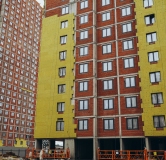 Ход строительства дома секция В, 2 этап в ЖК Красочный квартал Цвет -
