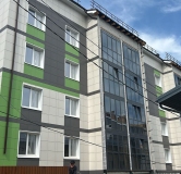 Ход строительства дома 4 в ЖК Бюрили -