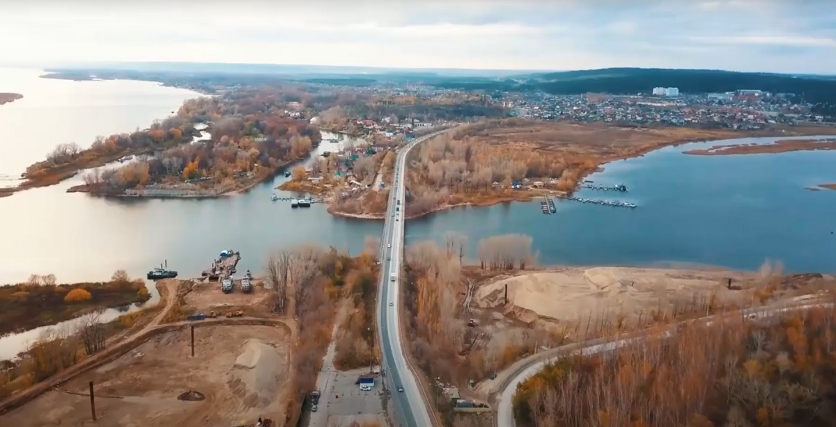 В сети появилось видео о том, каким будет новый мост через реку Сок