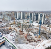Ход строительства дома 1 (4) в ЖК Univers (Универс) -