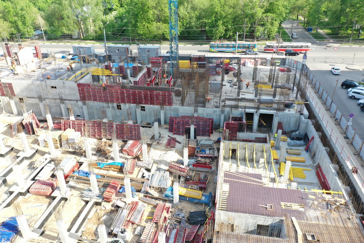 Для строительства ЖК в центре Нижнего Новгорода привлекли более 140 рабочих - фото 2