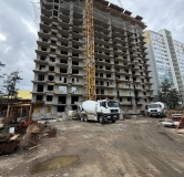 Ход строительства дома 1 в ЖК М2 Иркутск (М2 Residence) -