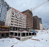 Ход строительства дома 4.1 в ЖК Пять Континентов -