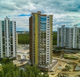 Ход строительства дома 12, 2 этап в ЖК Ньютон -