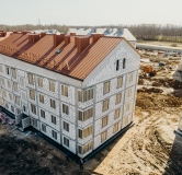 Ход строительства дома № 24 в Микрорайон Новая - Ройка -