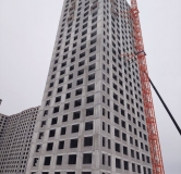 Ход строительства дома № 1441 (ГП-1) в ЖК Мятный -