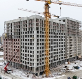 Ход строительства дома Инновационный (ГП-24) в Микрорайон Домашний -