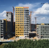 Ход строительства дома 32 в ЖК Символ -
