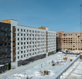 Ход строительства дома 2 в ЖК Базилик -